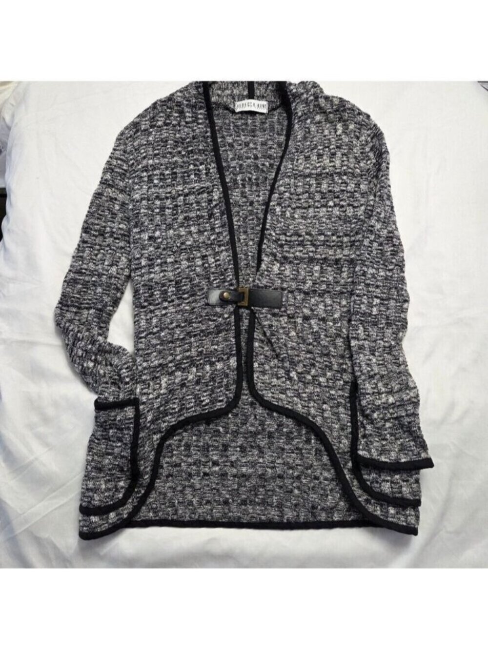 Rebecca King Cardigan Sweater Jacket Small Medium